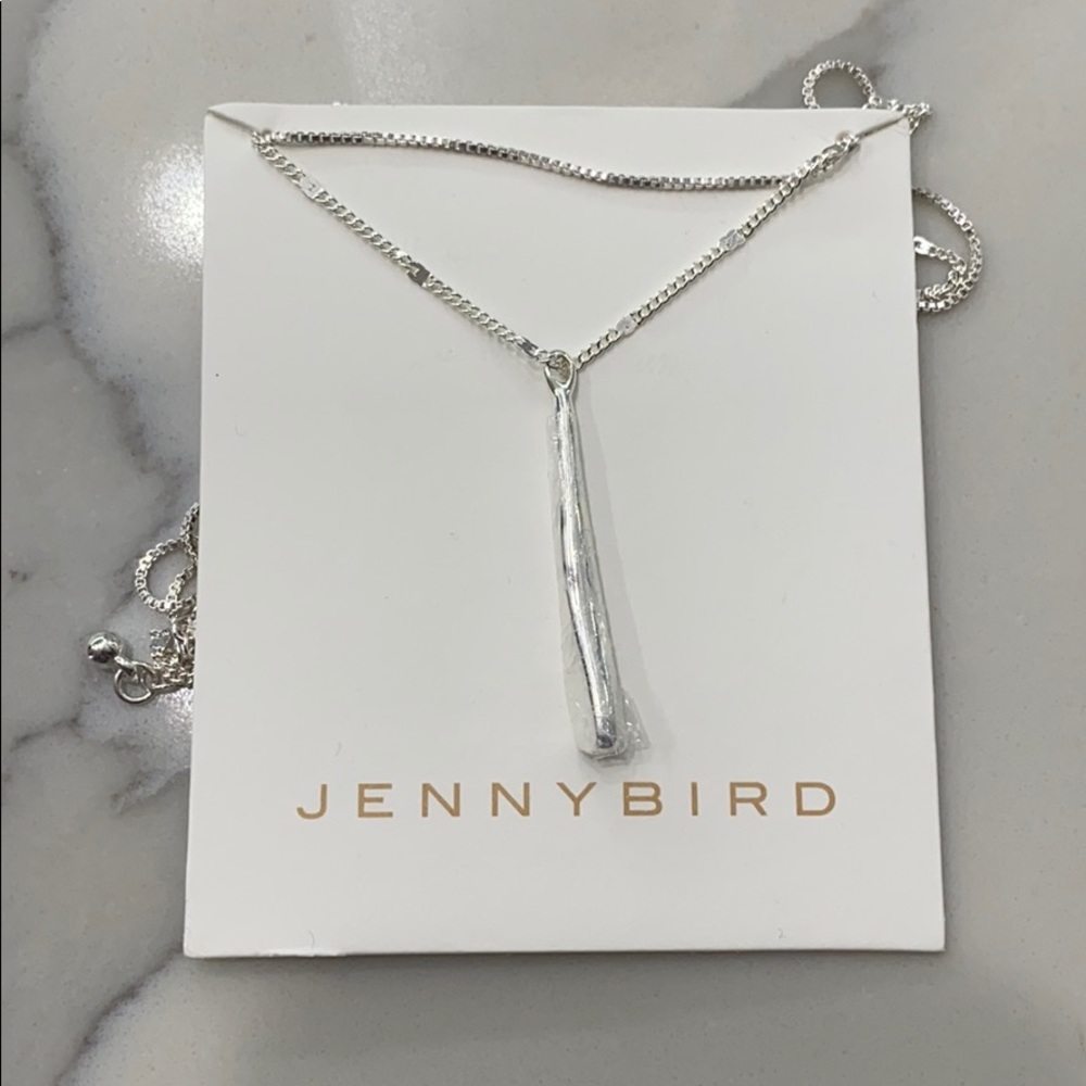 Jenny Bird necklace. Silver. NEW! Leana Pendant